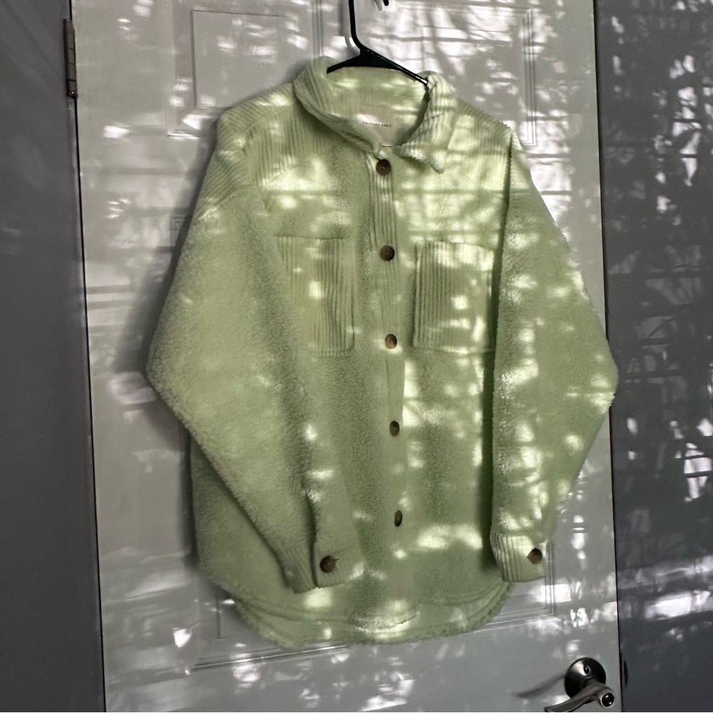 - [ ] Neon Green Fuzzy Jacket